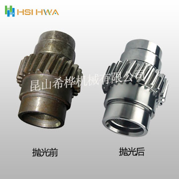 工件（jiàn）拋光前後